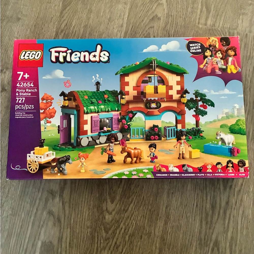 LEGO Friends Vibrant Pony Ranch & Stable Set